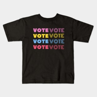 VOTE VOTE VOTE VOTE - 2020 Election Kids T-Shirt